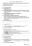 Page 107Chapter 4 Settings — [DISPLAY OPTION] menu
ENGLISH - 107
 gWhen [MUL TI DISPLAY] → [MULTI DISPLAY MODE] is set to anything other than [OFF] and displaying the four-screen display fThe [SDI LINK] setting cannot be changed when [BACKUP
 INPUT MODE] in [BACKUP INPUT SETTING] is set as the combination used for 
the SDI input equipped on the projector as standard.
 f The content set is displayed in [SDI LINK SETTINGS].
Setting [RESOLUTION] in [SDI IN]
1) Press  as to select [SDI IN].
2)  
Press the  button....