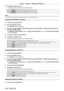 Page 108Chapter 4 Settings — [DISPLAY OPTION] menu
108 - ENGLISH
5) Press qw to switch the item.
 fThe items will switch each time you press the button. 
[AUTO] Automatically select [LEVEL A] or [LEVEL B].
[LEVEL A] Fixes the mapping method to 3G-SDI Level-A.
[LEVEL B] Fixes the mapping method to 3G-SDI Level-B.
Note
 fThis function does not operate when the SD - SDI signal or the HD - SDI signal is input.
Setting [COLOR SPACE] in [SDI IN]
1) Press as to select [SDI IN].
2)  
Press the  button.
 fThe 

[SDI IN]...
