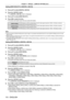 Page 110Chapter 4 Settings — [DISPLAY OPTION] menu
110 - ENGLISH
Setting [EDID SELECT] in [DIGITAL LINK IN]
1) Press as to select [DIGITAL LINK IN].
2)  
Press the  button.
 fThe 

[DIGITAL LINK IN] screen is displayed.
3)
 
Press 
 as to select [EDID SELECT].
4)
 
Press 
 qw to switch the item.
 fThe items will switch each time you press the button.
[EDID1:4K/60p] Switches to EDID corresponding to the 4K video signal (maximum 4   096   x   2   160 dots, maximum 
vertical scanning frequency 60   Hz)....