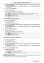 Page 119Chapter 4 Settings — [DISPLAY OPTION] menu
ENGLISH - 119
3) Press as to select [SINGLE LINK SETTING], [DUAL LINK SETTING], or [QUAD LINK SETTING], and 
press the  button.
 f The 

[SINGLE LINK SETTING]  screen, the [DUAL LINK SETTING]  screen, or the [QUAD LINK SETTING]  
screen is displayed.
4)
 
Press 
 as to select [SAMPLING].
5)
 
Press 
 qw to switch the item.
 fThe items will switch each time you press the button.
[AUTO] Automatically selects [4:4:4] or [4:2:2].
[4:4:4] or [4:2:2] is automatically...