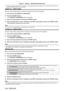 Page 148Chapter 4 Settings — [PROJECTOR SETUP] menu
148 - ENGLISH
 fThe value of input supply voltage cannot be displayed in the self-diagnosis display during standby when the [PROJECT OR SETUP] menu 
→  [STANDBY MODE] (x   page   137) is set to [ECO].
[SAVE ALL USER DATA]
Save the various setting values as a backup in the built-in memory of the projector .
1)  
Press 
 as to select [SAVE ALL USER DATA].
2)
 
Press the  button.
 fThe 

[SECURITY PASSWORD] screen is displayed.
3)
 
Enter a security password and...