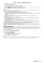Page 99Chapter 4 Settings — [ADVANCED MENU] menu
ENGLISH - 99
2) Press qw to switch the item.
 fThe items will switch each time you press the button.
[ON] Enables the QUAD PIXEL DRIVE function.
[OFF] Disables the QUAD PIXEL DRIVE function.
Note
 f[QUAD PIXEL  DRIVE] is fixed to [ON] in the following cases. gWhen the [POSITION] menu  →
 [GEOMETRY] is set to anything other than [OFF]
 gWhen [CUST

OM MASKING] in [BLANKING] is set to anything other than [OFF] ([PC-1], [PC-2], [PC-3])
To use the [CUSTOM MASKING]...