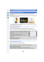 Page 286286
Wi-Fi/NFC
When sending images, select the method for sending them after selecting [New 
Connection].
After the connection has been completed, settings for sending, such as the image size for 
sending, can also be changed.
•
When sending images on a mobile network, high packet communication fees may be incurred 
depending on the details of your contract.
A picture can be automatically sent to a specified device every time you take it.
•Since the camera gives priority to recording,  sending may take...