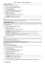 Page 64Chapter 4 Settings —
 [DISPLAY OPTION] menu
64 - ENGLISH
[WARNING MESSAGE]
Set the display/hide of the warning message.
1) Press as to select [ON-SCREEN DISPLAY].
2) Press the  button.
 
f The [ON-SCREEN DISPLAY] screen is displayed.
3) Press as to select [WARNING MESSAGE]. 
4) Press qw to switch the item.
 
f The items will switch each time you press the button.
[ON]Displays the warning message.
[OFF]Hides the warning message.
Note
 
f When [WARNING MESSAGE] is set to [OFF], the warning message will not...