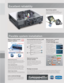 Page 4Excellent reliability
Flexible system installation
Dual lamp system
The use of two lamp systems increases 
brightness and eliminates the need to interrupt a 
presentation if a lamp burns out (in dual lamp 
operation mode).
3 NEW
Web browser control/
monitoring and 
e-mail message alert
•Color matching functionThe Color Matching function corrects the subtle 
variations in color reproduction between projectors. 
Originally developed ''adjustment assist'' software 
quickly and  precisely...