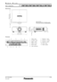 Page 4498 (1919/32)416 (163/8)
423 (1621/32)
466 (1811/32)
43 (111/16) 9 (11/32)
77.5
(31/16)
20 (25/32) 155 (63/32)
175 (67/8)
21 (13/16)
Dimensions
unit  : mm  (inch)
NOTE:  This  illustration  is  not  drawn  to  scale.
The  illustration  shows  the  PTDW7\f0S\bDW7\f0K.
SPECFILE
P T DW730S/ DW730K/ DW730LS/ DW730LKDLP™Projectors
As  of  June 2011
SFD11M\f\f1
4\b15
Terminals
 VDSYNC/HDB/PBG/YRR/P
IN OUTLANVIDEO  IN RGB1  INRGB2  INDVID I NSVIDEO  IN
REMOTE 1 REMOTE 2  IN
 OUT
 SERIAL
1
6 78 9 10 11
2 3 451...