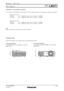 Page 7SPECFILE
DLP™Projector
7/12
PT-LW271
As of August 2013
SFD13M011-1
 
Calculation of the projection distance
For a screen size different from the above, use the equation below to calculate the projection distance.
Aspect ratio 16:10
minimum L (m) = (diagonal screen size in inches) × 0.03338
maximum L (m) = (diagonal screen size in inches) × 0.03660
Aspect ratio 16:9
minimum L (m) = (diagonal screen size in inches) × 0.03429
maximum L (m) = (diagonal screen size in inches) × 0.03764
NOTE: 
Distances...