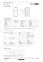 Page 9SPECFILE
DLP™Projector
9/10
PT-LX300
As of June 2013
SFD13M008
Control commands
Command : Parameter Function Callback
PON
POF
IIS:HD1
IIS:RG
IIS:VIDPOWER (STANDBY)
INPUT SELECTPON
POF
IIS:HD1
IIS:RG
IIS:VIDStandby power on
Standby power off
HDMI
Computer
Video
OSH:0
OSH:1AV MUTEOSH:0
OSH:1AV mute off
AV mute on
Cable specifications
1
2
3 1
2
3
4
5
6
7
8
9
PC (DTE)
Projector
* Do not send PON, POF or OSH commands continuously in a short period of t\
ime. Doing so may burst the lamp or shorten the lamp r...