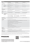 Page 4For more information about Panasonic projectors, please visit :
Projector Global Web Site – panasonic.net/avc/projectorFacebook – www.facebook.com/panasonicprojectorYo uTu b e   –  www.youtube.com/user/PanasonicProjector 
Weights and dimensions shown are approximate. Specifications and appeara\
nce are subject to change without 
notice. Product availability differs depending on region and country. Th\
is product may be subject to export control 
regulations. The projection distances and throw ratios...