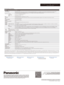 Page 2Specifications (Tentative)
Optional Accessories
fH: 15.73 kHz, fV: 59.94 Hz [525i (480i)], fH: 15.63 kHz, fV: 50 Hz [6\
25i (576i)], fH: 31.50 kHz, fV: 60 Hz [525p (480p)], fH: 31.25 kHz, fV: 50 Hz [625p (576p)], fH: 45.00 kHz, fV: 60 Hz [750 (72\
0)/60p], fH: 37.50 kHz, 
fV: 50 Hz [750 (720)/50p], fH: 33.75 kHz, fV: 60 Hz [1125 (1035)/60i\
], fH: 33.75 kHz, fV: 60 Hz [1125 (1080)/60i], fH: 28.13 kHz, fV: 50 Hz [1125 (1080)/50i], fH: 28.13 kHz, fV: 25 Hz [1125 (1080)\
/25p], fH: 27.00 kHz, 
fV: 24 Hz...