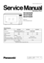 Page 1© Panasonic Appliances Microwave Oven
(Shanghai) Co., Ltd. 2012.
NN-SD452W
NN-ST462M
NN-ST452W
BPQ (U.K.)
EPG (Continental Europe)
Microwave Oven
ORDER NO.PAPMOSH1201015CE 