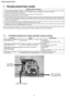 Page 187 TROUBLESHOOTING GUIDE
DANGER: HIGH VOLTAGES
1.DO NOT RE-ADJUST PRESET CONTROL on the H.V.Inverter (U).It is very dangerous to repair or adjust without proper test equipment
because this circuit generates very large current and high voltage. Operating a misaligned inverter circuit is dangerous.
2.Ensure proper grounding before troubleshooting.
3.Be careful of the high voltage circuitry, taking necessary precautions when troubleshooting.
4.Discharge high voltage remaining in the H.V.Inverter (U).
5.When...