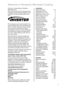 Page 31
Welcome to Panasonic Microwave Cooking
Thank you for purchasing a Panasonic
Microwave Oven.
Even if this is not your first microwave oven,
do please read the opening chapters of this
cookbook to achieve perfect results every
time.
This microwave oven has the benefit of the
Inverter System Inside. This technology has
been in use with microwave ovens in Japan
for many years, improving the cooking
performance of the oven. It also means that
you benefit from having more space inside
your oven, without...