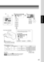 Page 41
41
Making Copies
Bin
●Electronic Shift-Sort
● When copying with Legal/Ledger
size, pull out the bin until it stops.
or
Reduction/
Enlargement
only
Number
of CopiesSort mode
or
or
When the optional 1-Bin Finisher is installed,
this screen will change as follows:
For DA-FS300
or or
1-Bin Finisher (DA-FS300)
243
Paper Size Non-Sort/Rotate Shift Staple ∗
Letter 500 500 10 to 30 Sheets: 45 to 16 Sets
(Max. 30 Sheets/Shift) 2 to 9 Sheets: 70 to 50 Sets
Legal, Ledger 250 250 10 to 20 Sheets: 25 to 12 Sets...