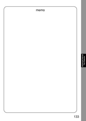 Page 133133
Advanced InternetFax Features
memo
Downloaded From ManualsPrinter.com Manuals 