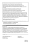 Page 92
Panasonic Digital Document Company
Unit of Panasonic Corporation of North America
One Panasonic Way
Secaucus, New Jersey 07094
http://panasonic.co.jp/pcc/en/C0806-1116(04)
PJQMC0599ZB
November 2006
Published in Japan
For Service, Call:
Panasonic Canada Inc.
5770 Ambler Drive
Mississauga, Ontario L4W 2T3
http://www.panasonic.ca
The following trademarks and registered trademarks are used throughout t\
his manual:
Microsoft, Windows, Windows NT, Windows Server, Outlook & Windows logo are either
registered...