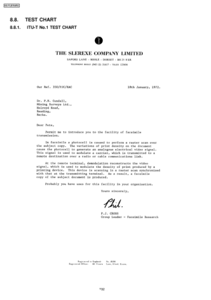 Page 2328.8. TEST CHART
8.8.1. ITU-T No.1 TEST CHART
232
KX-FLB75 8RU
Downloaded From ManualsPrinter.com Manuals 