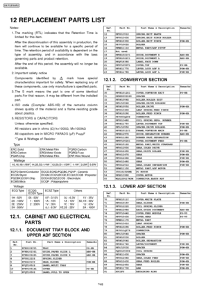 Page 248Notes:
 1. The marking (RTL) indicate s that the Retention Time islimited for this item.
After the discontinuation of this assembly in production, the
item will continue to be available for a specific period of
time. The retention period of availability is depend ent on the
type of assembly, and in accordance with the laws
governing parts and product retention.
After the end of this period, the assembly will no longer be
available.
 2. Important safety notice Components identifie d by
mark have special...