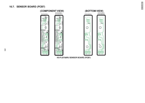 Page 28616.7. SENSOR BOARD (PCB7)
AB CDE FG
PCB-CHAUTO-CHCN51
1 5
PFUP1257ZA-C
01.06.25
PS50
CN50
3 1
C50
AB CDE FG
PCB-CHAUTO-CHCN51
1 5
PFUP1257ZB-C
PFUP1257ZA-C PFUP1257ZB-C
(PFUP1257YA-C)
01.06.25
PS50
CN50
3 1
C50
C51
PFUP1257ZA-C
PFUP1257ZB-C
(PFUP1257YA-C)
(COMPONENT VIEW) (BOTTOM VIEW)
KX-FLB758RU SENSOR BOARD (PCB7)
KX-FLB75 8RU
286
Downloaded From ManualsPrinter.com Manuals 