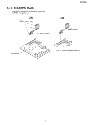 Page 635.31.4. FCC (DIGITAL BOARD)
63
KX-FLB75 8RU
Downloaded From ManualsPrinter.com Manuals 