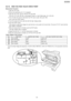 Page 1496.5.15. HIGH VOLTAGE VALUE CHECK POINT
Measurement Procedure 1. Open the TOP cover.
 2. Remove the develop ing unit, if it is equipped.
 3. Open the TOP cover, and turn ON the TOP cover SW.(Push the TOP cover SW with a sharp-tipped insulato r or insert folded paper, etc. to the slit.)
 4. The unit enters the service mode when the TOP cover is open, then push *628. (Don ´t push the START button.)
 5. Touch the output terminals under test with the high voltage probes.
 6. Push the START button. (This...