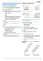 Page 295.2 More copying features
R Make sure that the  MCopy N light is ON.
5.2.1 Zoom copy (enlargement / reduction)
1 Set the original (page 18).
2 Press  MZoom N repeatedly to select the zoom rate that
fits the size of your document and recording paper.
– “ZOOM  =100% ”*1
– “50% ”
– “200% ”
*1 Press  MC N or  MD N repeatedly to change the zoom
rate by 1 % at a time from  “25% ” to  “400% ”.
You can also enter the desired percentage
specifically by using the dial keys.
3 MSet N
4 If necessary, enter the...