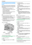 Page 304.1 Scanning from the unit (Push
Scan)
You can easily scan the document by using the operation
panel on the unit. You can select one of the following
scanning modes depending on how you intend to use the
scanned image.
– Viewing using Multi-Function Viewer (Viewer)
– Saving as a file to your computer (File)
– Sending as an attached file to an email destination from your computer (Email)
– Using OCR software (OCR)
– Sending as an attached file to an email destination directly from this unit (Email...