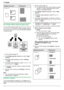 Page 38Original documentPage layout“8 in 1 ”
5.2.4 Poster feature (Scanner glass only)
You can make copies divided into 2 ( “1 X 2 ”), 4 ( “2 X
2 ”) or 9 ( “3 X 3 ”) sections to make enlarged copies of
the individual sections. You can then glue them together
to make a poster.
1 Set the original (page 19).
2 Press  MPage Layout N repeatedly to select  “PAGE
LAYOUT ”.
3 Press  MC N or  MD N repeatedly to select  “POSTER ”.
A  M Set N
4 Press  MC N or  MD N repeatedly to select  “1 X 2 ”,  “2 X
2 ” or  “3 X 3 ”....