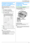 Page 416. Fax (KX-MB783 apenas)
41
6.5 Enviando um documento de 
computador como mensagem de fax a 
partir do seu computador
Você pode acessar a função de fax de um aplicativo Windows 
utilizando a Estação Multi-Funcional.
Por exemplo, para enviar um documento a partir do WordPad, faça 
o seguinte.
1Abra o documento que você deseja enviar.
2Selecione [Imprimir...] no menu [Arquivo].
LA caixa de diálogo [Imprimir] será exibida.
3Selecione o nome do PCFAX como a impressora ativa.
4Clique no [Imprimir] ou [OK].
LA...