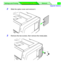 Page 131 
Upgrade Options
Settings and Printing Network
Maintenance and Spec. Maintenance and Spec.
 
5 
2 
Slide the option cover and remove it. 
3 
Remove the two screws, then remove the metal plate.
# $
Downloaded From ManualsPrinter.com Manuals 