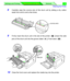 Page 140Cleaning the Printer
Settings and Printing Network
Maintenance and Spec. Maintenance and Spec.14
8Carefully wipe the corona wire of the drum unit by sliding a dry cotton
swab from end to end a few times.
9Firmly insert the drum unit in the slot of the printer ( # ) [insert the side
pins of the drum unit into the groove (label  )]. Push down ( $ ). 
10Close the front cover and replace the media tray into the printer.
corona wire
$
$
#
Side pin
Downloaded From ManualsPrinter.com Manuals 