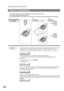 Page 42Sending Documents
42
Your machine quickly stores the document(s) into the machines memory.
Then, starts to dial the telephone number.
If the transmission fails, your machine will re-transmit the remaining unsuccessful page(s) automatically.
NOTE1 If memory overflow occurs while storing document(s), the remaining document(s) on the ADF 
will be ejected. The machine prompts you whether to transmit the successfully stored 
document(s) or to cancel the transmission. Press   to cancel or press   to transmit....