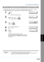 Page 119Confidential Mailbox
119
Network Features
Use the following procedure to store a document in a confidential mailbox in your machine.  Once the 
confidential document is stored in your machine, it can be polled by another machine.
NOTE1. The confidential file will be delete automatically after being polled.
If you wish to retain the confidential file even after being polled, change the setting of Fax 
Parameter No. 42 (CONF. POLLED FILE SAVE) to VALID.
Storing a Confidential Document in Your Machines...