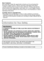 Page 2VQT2R92 (ENG)2
Dear Customer,
We would like to take this opportunity to thank you for purchasing this 
Panasonic Digital Camera. Please read these Operating Instructions 
carefully and keep them handy for future reference. Please note that the 
actual controls and components, menu items, etc. of your Digital Camera 
may look somewhat different from those shown in the illustrations in these 
Operating Instructions.
Carefully observe copyright laws.
•Recording of pre-recorded tapes or discs or other...