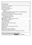 Page 8VQT3D29 (ENG)8
Contents
Information for Your Safety ........................................................................... 3
Standard Accessories ................................................................................... 9
Names of the Components ......................................................................... 10
Charging the Battery ................................................................................... 13• Charging...