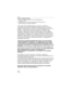 Page 122Others
122VQT0Y19
Carry-In or Mail-In Service
For Carry-In or Mail-In Service in the United States call
1-800-272-7033.
For assistance in Puerto Rico call Panasonic Puerto Rico, Inc.
(787)-750-4300 or fax (787)-768-2910.
This warranty ONLY COVERS failures due to defects in materials or 
workmanship, and DOES NOT COVER normal wear and tear or cosmetic 
damage. The warranty ALSO DOES NOT COVER damages which occurred in 
shipment, or failures which are caused by products not supplied by the 
warrantor, or...