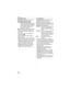 Page 20Preparation
20VQT0Y19
[POWER SAVE]
Press [ ] to display the [SETUP] menu 
and select the item to set. (P18)
[1MIN.]/[2MIN.]/[5MIN.]/[10MIN.]:
Power save mode is activated (the 
camera is automatically turned off to 
save the battery life) if the camera 
has not been used for the time 
selected on the setting.
[OFF]:Power save mode is not activated.
• Press the shutter button halfway or turn 
the camera off and on to cancel power 
save mode.
• Power save mode is fixed to [5MIN.] in 
simple mode [ ].
•...