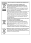 Page 6VQT3G26 (ENG)6
Information for Users on Collection and Disposal of Old Equipment and 
used BatteriesThese symbols on the products, packaging, and/or 
accompanying documents mean that used electrical and 
electronic products and batteries should not be mixed with 
general household waste.
For proper treatment, recovery and recycling of old products 
and used batteries, please take them to applicable collection 
points, in accordance with your national legislation and the 
Directives 2002/96/EC and...