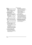 Page 102Others
102VQT0R26
∫Others
1: Unreadable language was selected by 
mistake.
 Press the [MENU] button and select 
[ ] icon on the [ SETUP] menu to 
set the desired language.
2: The setting for the auto review 
function is disabled.
 Is the camera in auto bracket (P42), 
burst mode (P44), motion image mode 
[ ] (P51), [SELF PORTRAIT] in 
scene mode (P54), or is [AUDIO REC.] 
set to [ON] (P67)?
– In these cases, you cannot set the 
auto review function in the [SETUP] 
menu.
3: When the shutter button is...