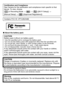 Page 55(ENG) VQT3S29
∫About the battery pack
Do not heat or expose to flame.
 Do not leave the battery(ies) in an automobile exposed to direct sunlight for a 
long period of time with doors and windows closed.
Certification and Compliance
See Camera for the certification and compliance mark specific to that 
device. To view, choose
[ ] in Recording Mode >  [] > [ ] ([Wi-Fi Setup]) >  
[Manual Setup] >  [ ] ([Approved Regulations])
Contains FCC ID: VPYLBQX466
CAUTION
Battery pack (Lithium ion battery pack)
 Use...