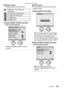 Page 99Connecting to a PC or Printer
99
∫[PAGE LAYOUT]
(Possible layouts on the camera)
3Select [PRINT START] and then 
print out the picture. 
 Press the [MENU] button to cancel 
printing.
∫DPOF picture
 Set the DPOF print with this camera in 
advance. (P82)
1Select [DPOF PICTURE].
 When printing under the new settings, 
disconnect the USB connection cable 
and connect it to the printer again.
 You can change the DPOF print setting 
by pressing the [MENU] button. (P82)
2Select [PRINT START] and then 
print...