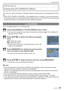 Page 65Advanced-Viewing
65VQT1X05
Using the [PLAYBACK] Menu
Playback mode: 9
You can use various functions in Playback Mode to rotate pictures, set protection for them 
etc.
•  With [TEXT STAMP] or [RESIZE], a new edited picture is created. A new picture cannot  be created if there is no free space on the built-in memory or the card so we recommend 
checking that there is free space and then editing the picture.
t  [CALENDAR]
You can display pictures by recording date.
1  Select [CALENDAR] on the [PLAYBACK]...