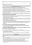 Page 84Others
84VQT1X05
 Cautions for Use
Optimal use of the camera
Take care not to drop or knock the unit or put a lot of pressure on it.
•  Take care not to knock or drop the bag/case that you inserted the camera in as the  shock may cause damage to the camera, lens or LCD monitor.
•  Do not attach any other items to the hand strap that’s included with your camera. While  being stored, that item can rest against the LCD monitor and damage it.
•  Do not use a paper bag as it can easily rip causing the camera...