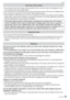 Page 85Others
85VQT1X05
About the LCD monitor
•  Do not press the LCD monitor with excessive force. Uneven colors may appear on the LCD monitor and it may malfunction.
• 
Do not press the LCD monitor with a sharp and hard tip such as the one of a ballpoint pen.•  Do not scrub or press the LCD monitor with excessive force.
•  If the camera is cold when you turn it on, the picture on the LCD monitor will be slightly  darker than usual at ﬁ  rst. However, the picture will return to normal brightness when the...