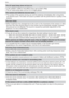 Page 96Others
96VQT1X05
The AF assist lamp does not turn on.
•  Is [AF ASSIST LAMP] on the [REC] menu set to [ON]? (P60)
•  The AF assist lamp does not turn on in bright places.
The camera and batteries become warm.
•  The surface of the camera during use and the batteries immediately after a long time  use become warm. This does not cause a problem with the performance or quality of the 
camera.
The lens clicks.
•  When brightness has changed due to the zoom or the movement of the camera or other,  the lens...