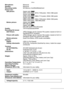 Page 124Others
124VQT0S19
Microphone:Monaural
Speaker:Monaural
Recording media:SD Memory Card/MultiMediaCard
Picture size:
Still picture:Aspect ratio [
j]:
3840×2160 pixels, 3072×1728 pixels, 1920×1080 pixels
Aspect ratio [ ]:
3248×2160 pixels, 2560×1712 pixels, 2048×1360 pixels
Aspect ratio [
h]:
2880×2160 pixels, 2304×1728 pixels, 2048×1536 pixels, 
1600×1200 pixels, 1280×960 pixels
Motion picture:Aspect ratio [
j]:
848×480 pixels
Aspect ratio [
h]:
640×480 pixels, 320×240 pixels...