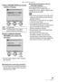 Page 81Recording pictures (advanced)
81VQT0S19
5Select [FRAME RATE] and set the 
number of frames.
6Select [CREATE MOTION 
PICTURE] and create a flip 
animation.
• The file number appears after creating a 
flip animation.
nPlaying back created flip animations
• You can play back created flip animations 
with the same method used to play back 
motion pictures. (P89)nDeleting all still pictures used to 
create flip animation
When selecting [DELETE STILL 
PICTURES] in [FLIP ANIM.] menu, a 
confirmation screen...