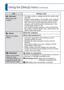 Page 4646   VQT3G90VQT3G90   47
For details about the setting procedure in the [Setup] menu (→38)Using the [Setup] menu (Continued)
ItemSettings, notes
 [No.Reset]
Reset picture file 
numbers.   • The folder number is updated and the file number starts 
from 0001. 
 • A folder number between 100 and 999 can be assigned. Numbers cannot be reset once folder number reaches 
999. In this case, save all necessary pictures to your 
computer, and format the built-in memory/card ( →48).
 • To reset folder number to...
