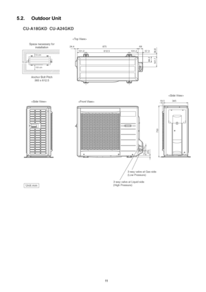 Page 1111
5.2. Outdoor Unit 