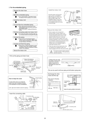 Page 2323 3.For the embedded piping
(This can be used for left rear piping and left bottom piping also.) 